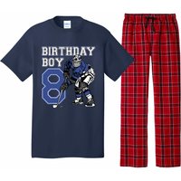  8 Year Old Ice Hockey Themed Birthday Party 8th Boy Gift Pajama Set