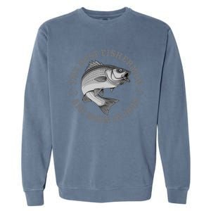 81 Year Old Fisherman Fishing 1942 81st Birthday Garment-Dyed Sweatshirt