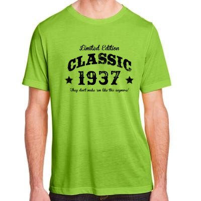 85 Years Old Vintage Retro Classic Car 1937 Adult ChromaSoft Performance T-Shirt