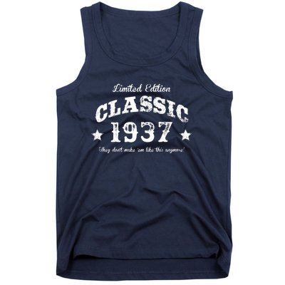 85 Years Old Vintage Retro Classic Car 1937 Tank Top