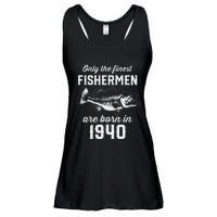 83 Year Old Fisherman Fishing 1940 83rd Birthday Ladies Essential Flowy Tank