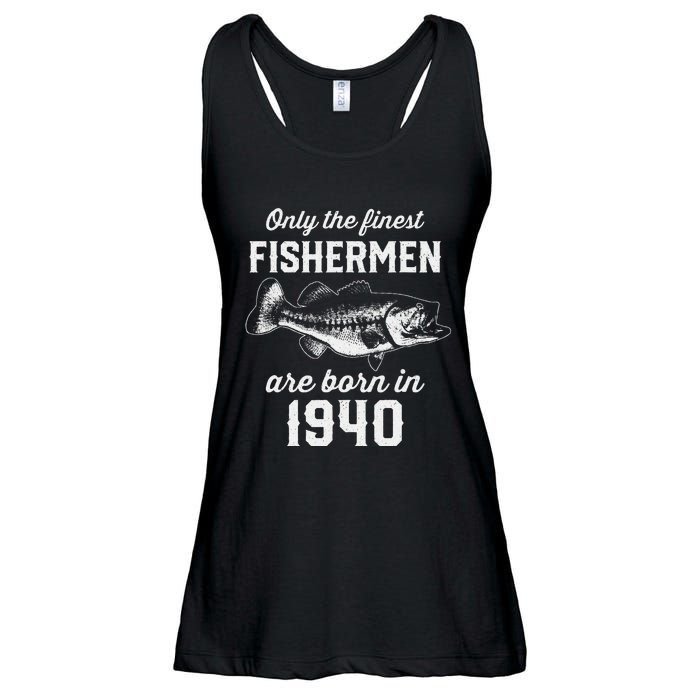 83 Year Old Fisherman Fishing 1940 83rd Birthday Ladies Essential Flowy Tank