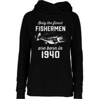 83 Year Old Fisherman Fishing 1940 83rd Birthday Womens Funnel Neck Pullover Hood