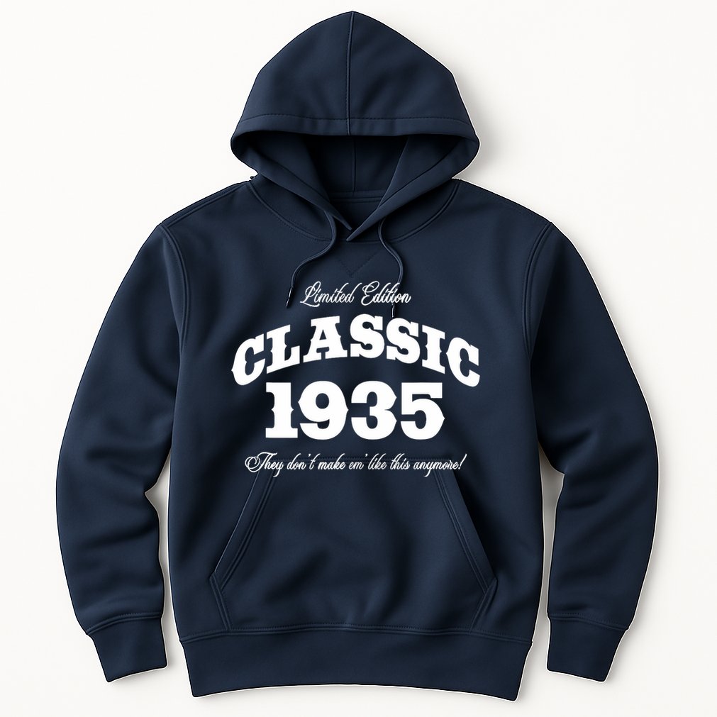 88 Year Old: Vintage Classic Car 1935 88th Birthday Hoodie