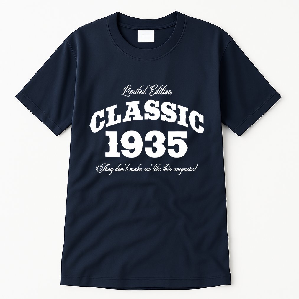 88 Year Old: Vintage Classic Car 1935 88th Birthday Tall T-Shirt