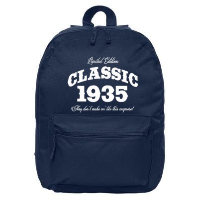 88 Year Old: Vintage Classic Car 1935 88th Birthday 16 in Basic Backpack