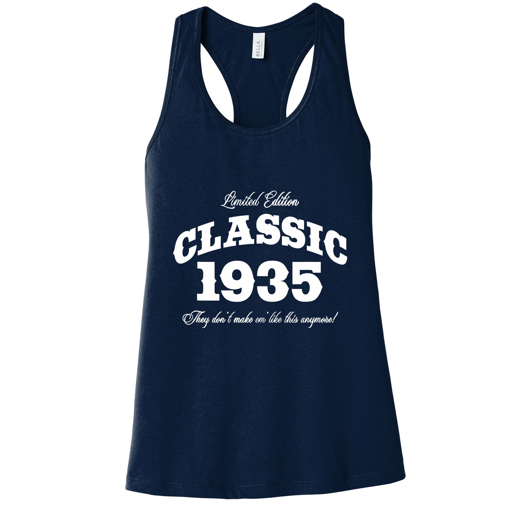 88 Year Old: Vintage Classic Car 1935 88th Birthday Womens Tank Top
