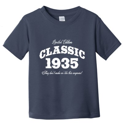 88 Year Old: Vintage Classic Car 1935 88th Birthday Toddler T-Shirt
