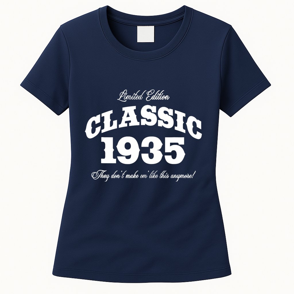 88 Year Old: Vintage Classic Car 1935 88th Birthday Womens T-Shirt