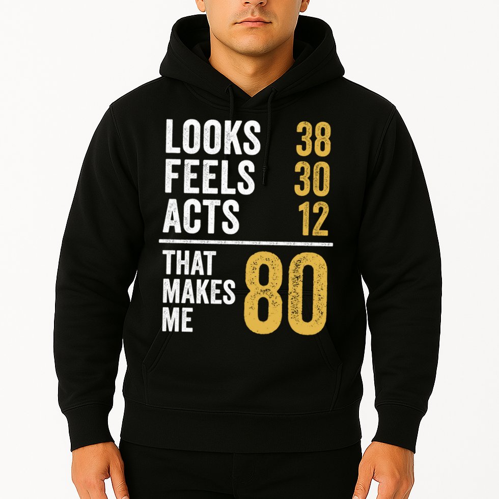 80 Year Old Awesome Since October 1945 80th Birthday Hoodie