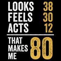 80 Year Old Awesome Since October 1945 80th Birthday Sweatshirt