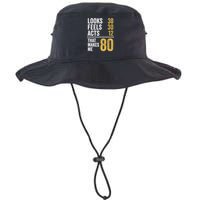 80 Year Old Awesome Since October 1945 80th Birthday Bucket Hat