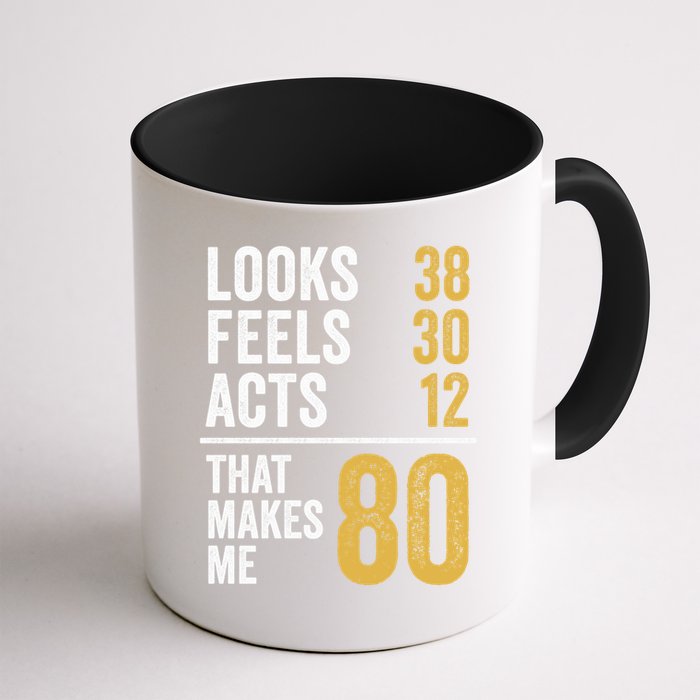 80 Year Old Awesome Since October 1945 80th Birthday Mug