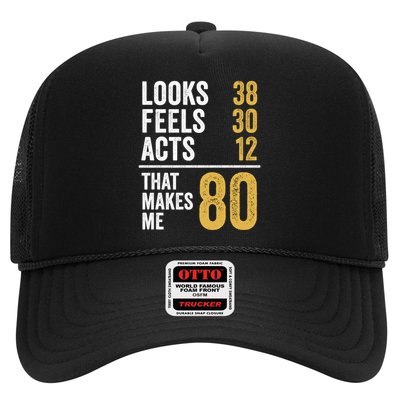 80 Year Old Awesome Since October 1945 80th Birthday Hat