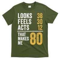 80 Year Old Awesome Since October 1945 80th Birthday T-Shirt