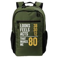80 Year Old Awesome Since October 1945 80th Birthday Backpack