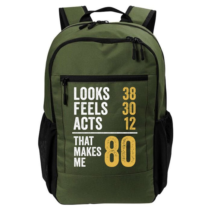 80 Year Old Awesome Since October 1945 80th Birthday Backpack