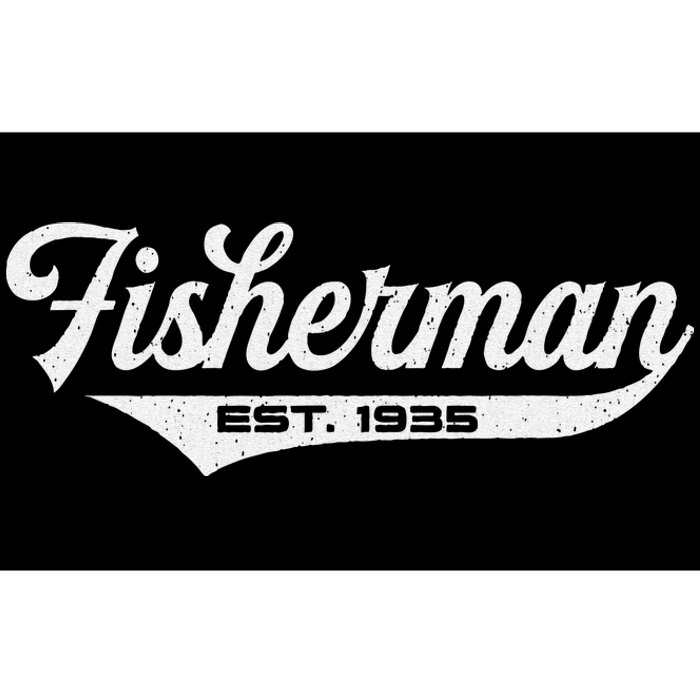 88 Year Old Fisherman Fishing 1935 88th Birthday Gift Bumper Sticker