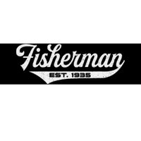 88 Year Old Fisherman Fishing 1935 88th Birthday Gift Bumper Sticker