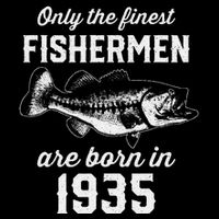 88 Year Old Fisherman Fishing 1935 88th Birthday 16 in Basic Backpack