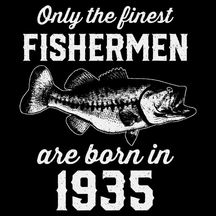 88 Year Old Fisherman Fishing 1935 88th Birthday 16 in Basic Backpack