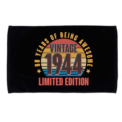 80 Years Of Being Awesome 1944 Limited Edition Vintage Retro Microfiber Hand Towel