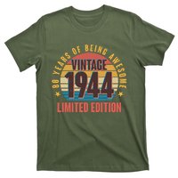 80 Years Of Being Awesome 1944 Limited Edition Vintage Retro T-Shirt