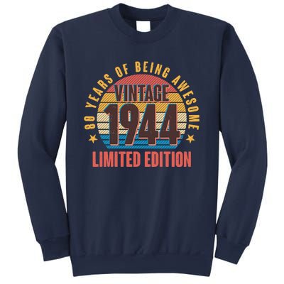 80 Years Of Being Awesome 1944 Limited Edition Vintage Retro Sweatshirt