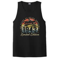 80 Year Old Gifts Vintage 1943 Limited Edition 80th Birthday PosiCharge Competitor Tank