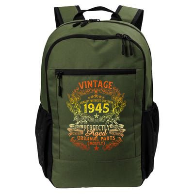 80 Years Old Vintage Born In 1945 80th Birthday Backpack
