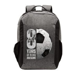 8 Year Old Soccer 8th Birthday Player Vector Backpack