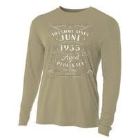 88 Year Old Awesome Since June 1935 88th Birthday Cooling Performance Long Sleeve Crew