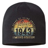 80 Year Old Vintage 1943 Limited Edition 80th Birthday Gifts Sustainable Beanie