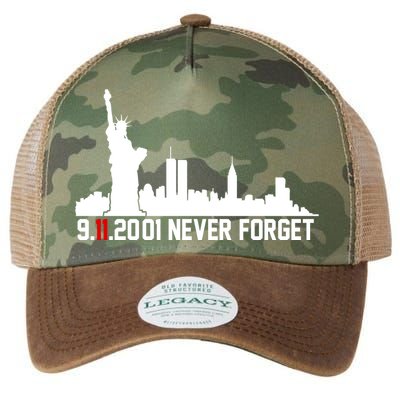 9-11-2001 Never Forget September 11th Legacy Tie Dye Trucker Hat