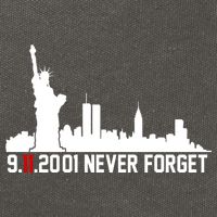 9-11-2001 Never Forget September 11th Cotton Canvas Backpack