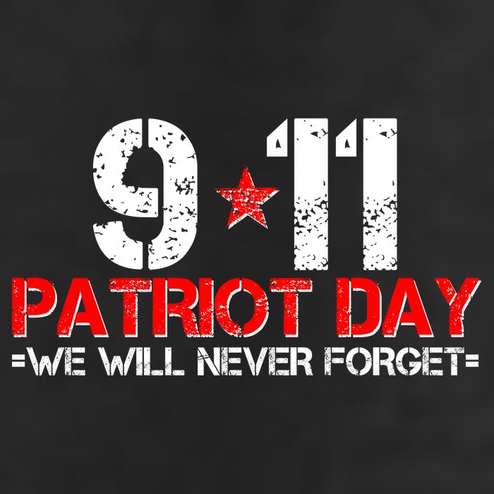 9-11 Patriot Day We Will Never Forget Adult Drive Performance Visor