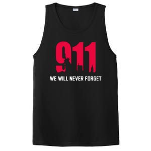 9-11 We Will Never Forget PosiCharge Competitor Tank