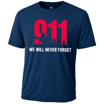 9-11 We Will Never Forget Performance Shirt