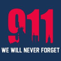9-11 We Will Never Forget Cooling Performance Crew T-Shirt