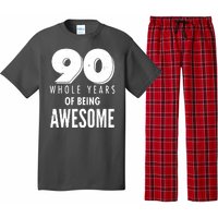 90 Whole Years of Being Awesome Birthday Pajama Set