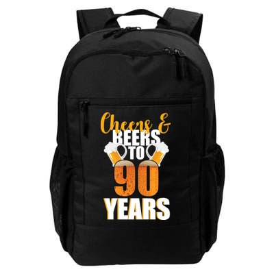 90th Birthday Cheers & Beers To 90 Years Backpack