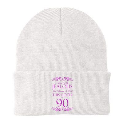 90th Birthday: Don't Be Jealous Just Because I Look This Good At 90 Knit Cap Winter Beanie