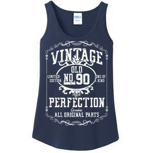 90th Birthday Genuine All Original Parts Ladies Essential Tank