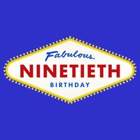 90th Birthday Las Vegas Fabulous Ninetieth  Premium T-Shirt