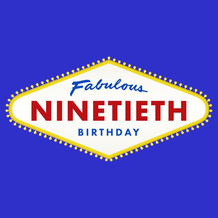 90th Birthday Las Vegas Fabulous Ninetieth  Premium T-Shirt