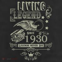 90th Birthday Legend Since 1930 11oz C Handle Ceramic Mug