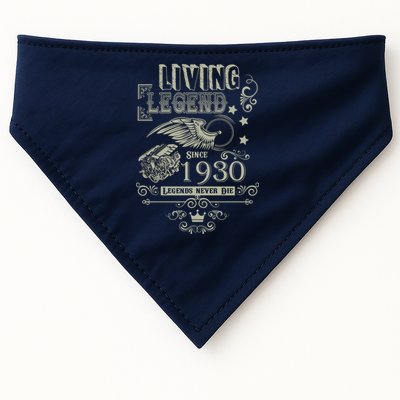 90th Birthday Legend Since 1930 USA-Made Doggie Bandana