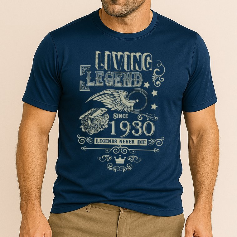 90th Birthday Legend Since 1930 Cooling Performance Crew T-Shirt