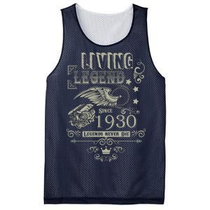 90th Birthday Legend Since 1930 Mesh Reversible Basketball Jersey Tank