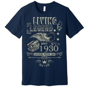 90th Birthday Legend Since 1930 Premium T-Shirt